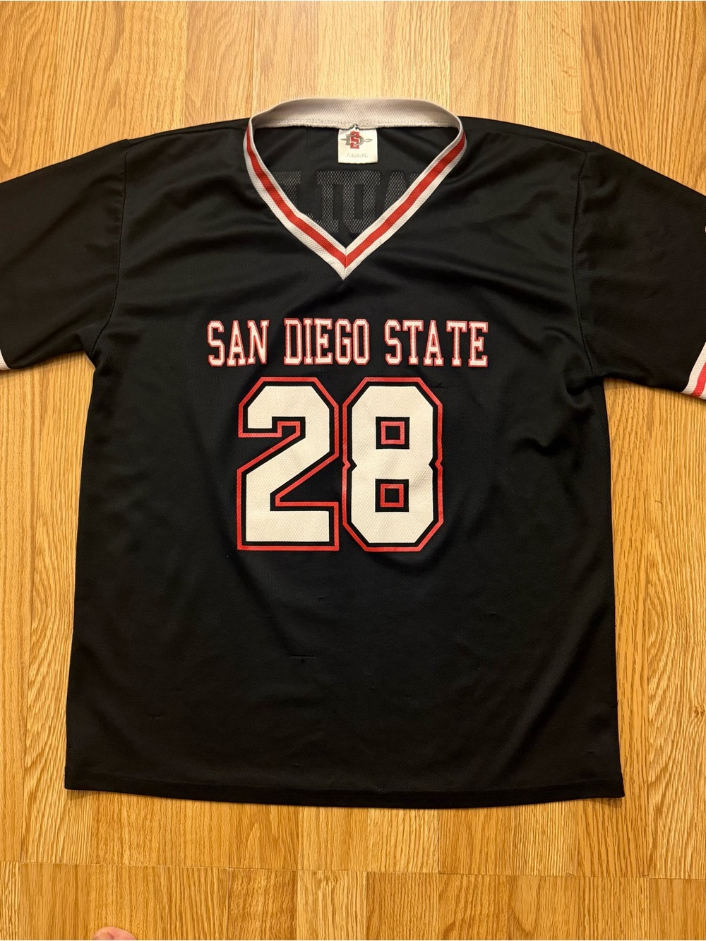 San Diego State Marshall Faulk Jersey #28 Black Athletic Adult XL Vintage